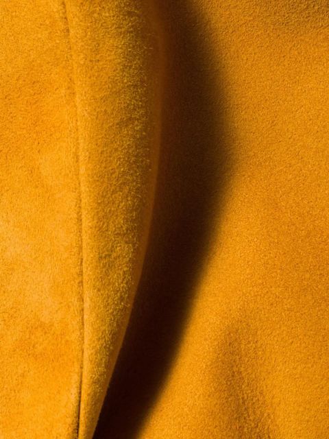 Miu Miu suede pouch shoulder bag - Yellow