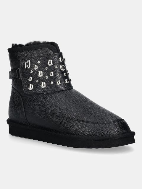 Liu Jo śniegowce skórzane JIL 08 kolor czarny SF5103PX10822222 - zdjęcie produktu nr 1