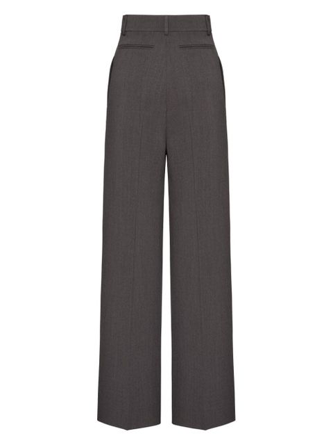 Valentino Garavani Active gabardine trousers - Grey