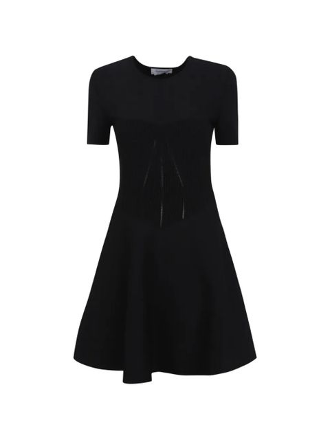 Alexander McQueen ribbed dress - Black - zdjęcie produktu nr 1