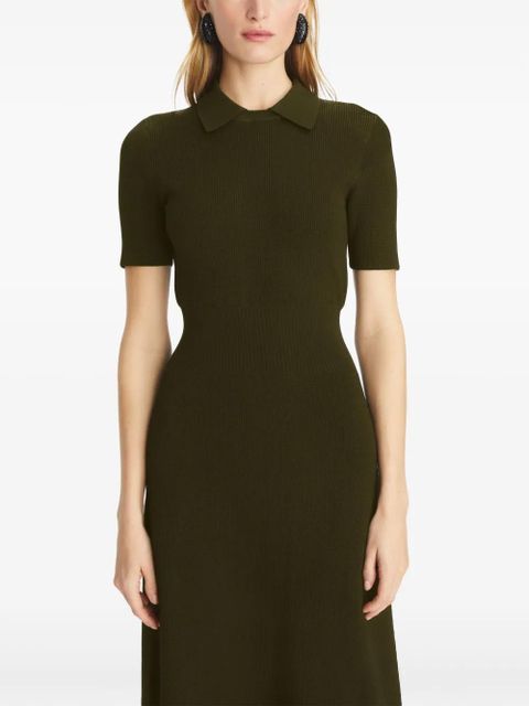 Tory Burch short-sleeved dress - Green