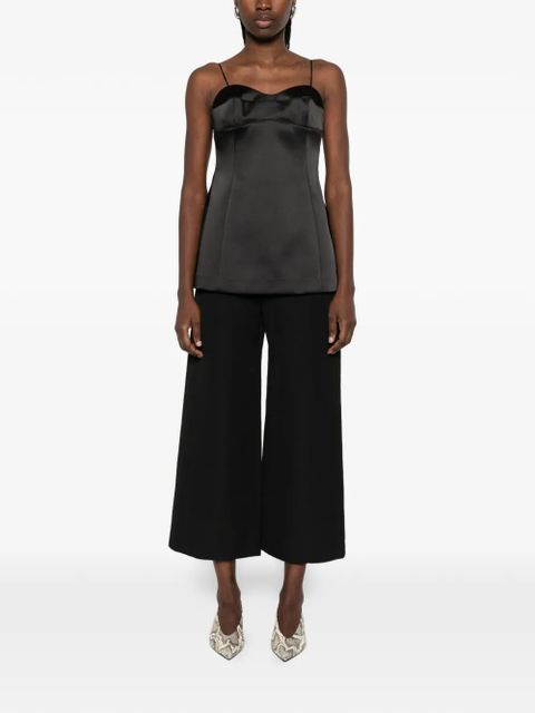 Róhe satin top - Black - zdjęcie produktu nr 2