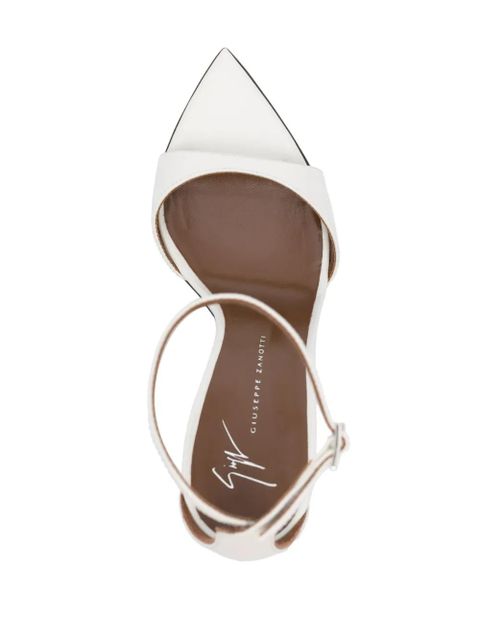 Giuseppe Zanotti 105mm Intriigo Strap sandals - White
