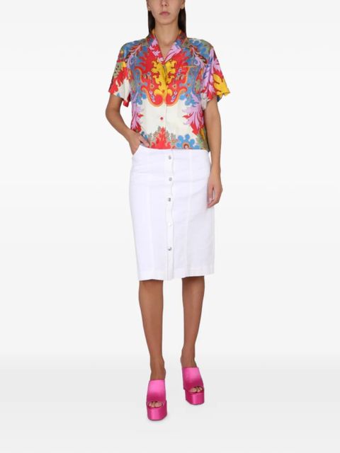 ETRO floral-print shirt - White - zdjęcie produktu nr 2