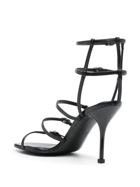 Alexander McQueen 95mm leather sandals - Black