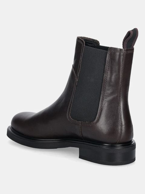 Vagabond Shoemakers sztyblety skórzane FREYA damskie kolor brązowy na płaskim obcasie 6006-101-31 - zdjęcie produktu nr 2