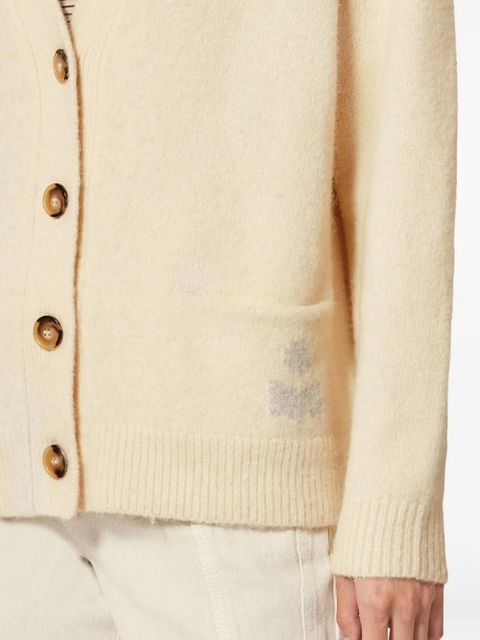 MARANT ÉTOILE Eborah pocket cardigan - Neutrals
