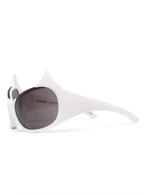Balenciaga Eyewear Gotham cat-eye frame sunglasses - White - zdjęcie produktu nr 2