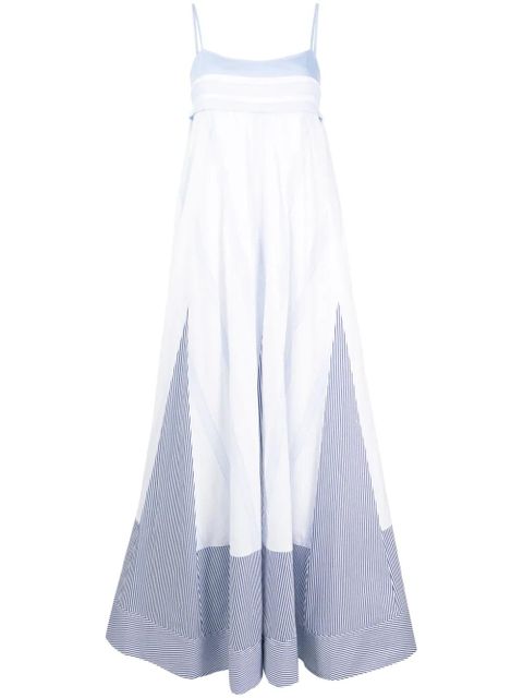 Simkhai Dixie mutli-stripe maxi dress - Blue - zdjęcie produktu nr 1