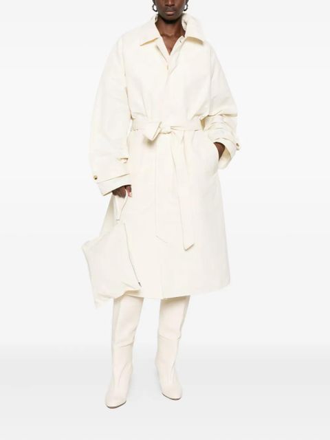 CALVIN KLEIN COLLECTION Marisol belted coat - White - zdjęcie produktu nr 2