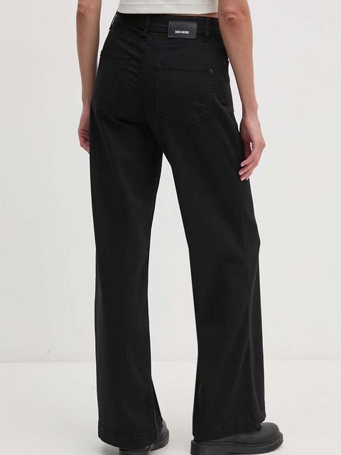 Mos Mosh jeansy damskie kolor czarny 166400