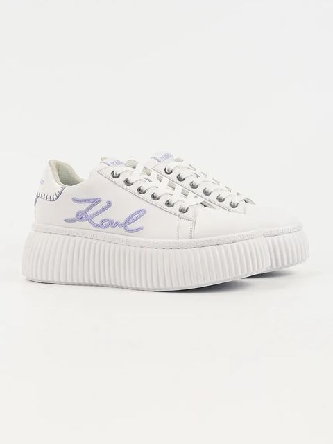 Karl Lagerfeld sneakersy skórzane KREEPER LO - zdjęcie produktu nr 2