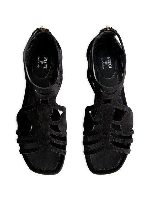 PUCCI low Gladiator sandals - Black - zdjęcie produktu nr 2