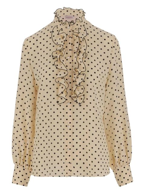 Valentino Garavani Plusdepois-print shirt - Neutrals - zdjęcie produktu nr 1