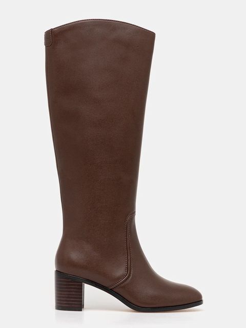 Lauren Ralph Lauren kozaki skórzane Charly - zdjęcie produktu nr 1