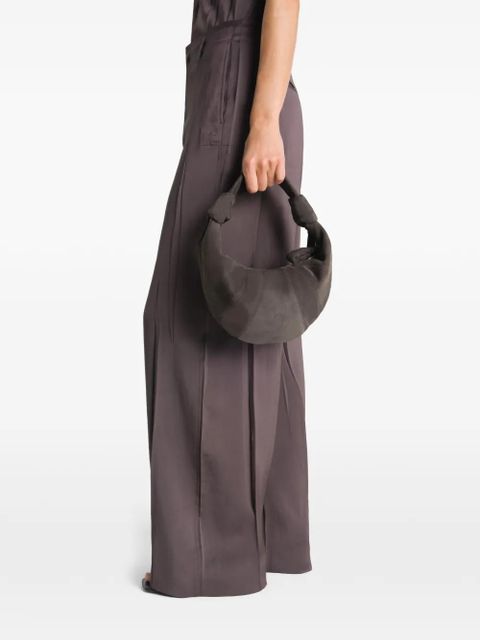 LEMAIRE topstitched fortune croissant shoulder bag - Brown - zdjęcie produktu nr 2
