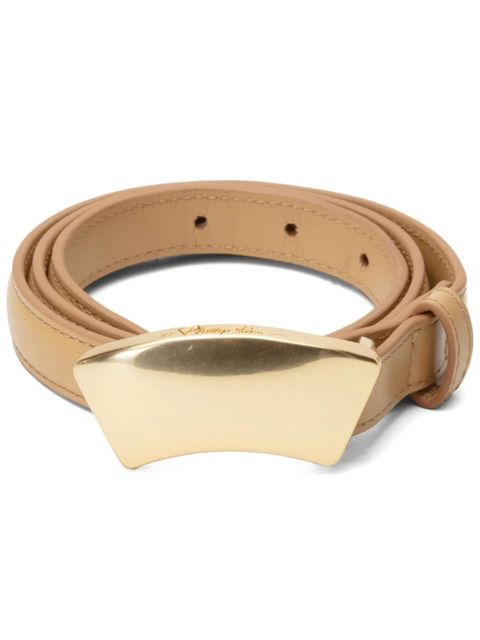 3.1 Phillip Lim ID leather belt - Neutrals - zdjęcie produktu nr 1