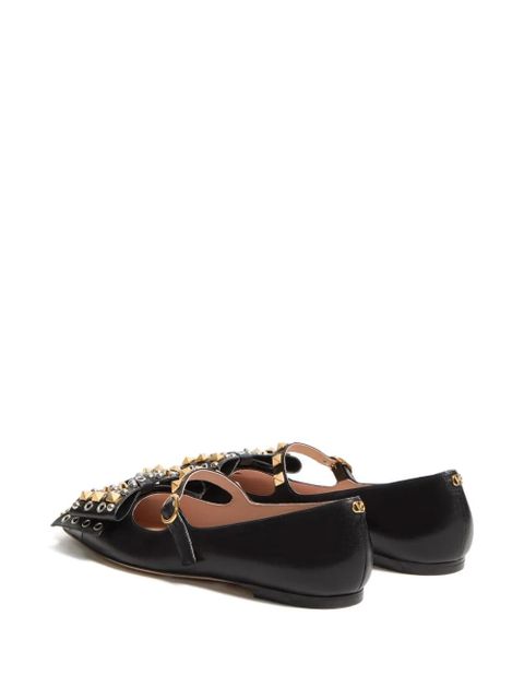 Valentino Garavani Bowow Mary-Jane ballet flats - Black - zdjęcie produktu nr 2
