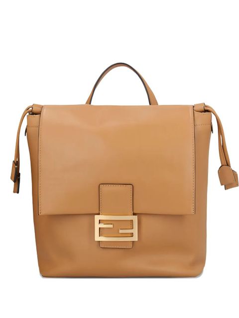 FENDI FF-clasp backpack - Brown - zdjęcie produktu nr 1