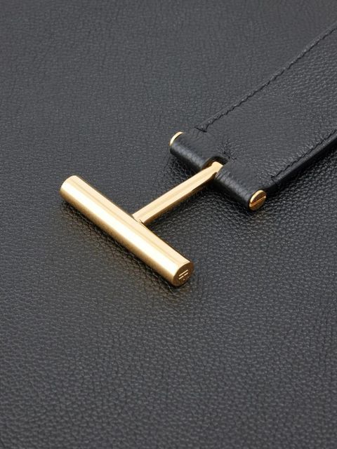 TOM FORD large Tara leather crossbody bag - Black