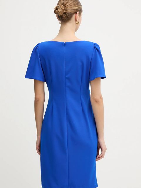 Dkny sukienka kolor niebieski mini prosta DD6A1959 - zdjęcie produktu nr 2