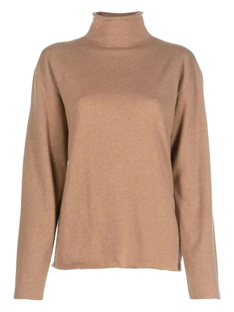 Jil Sander high-neck sweater - Brown - zdjęcie produktu nr 1