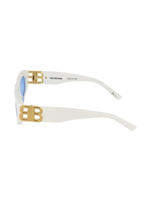 Balenciaga Eyewear Dinasty BB cat-eye frame sunglasses - White