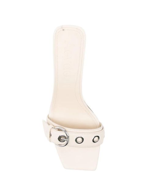 Aeyde Gilly eyelet sandals - Neutrals