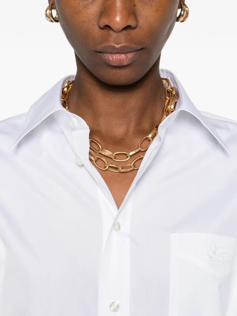 ETRO chest-pocket shirt - White