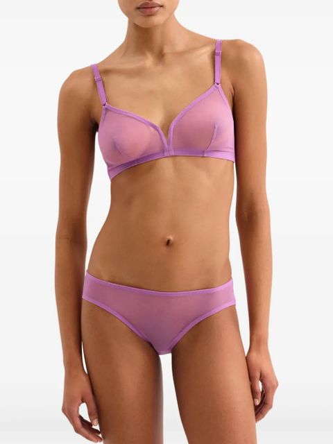 ERES Providence Tonique wireless triangle bra - Purple