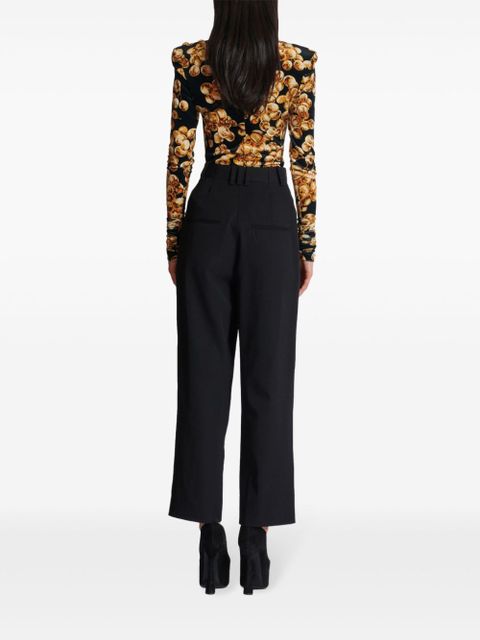 Balmain pleated grain de poudre trousers - Black - zdjęcie produktu nr 2