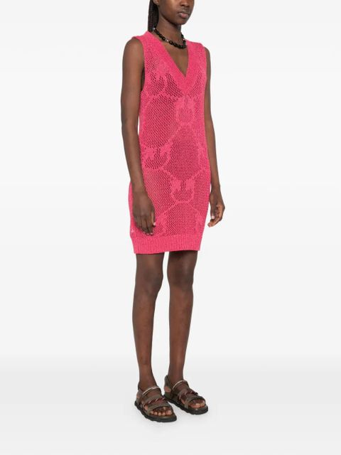 PINKO V-neck mini dress