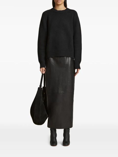 KHAITE Mae sweater - Black - zdjęcie produktu nr 2