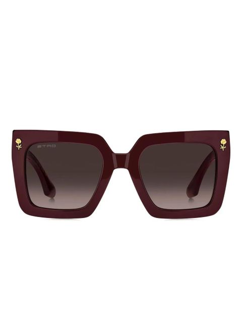 ETRO Colour Stripes sunglasses - Red - zdjęcie produktu nr 1
