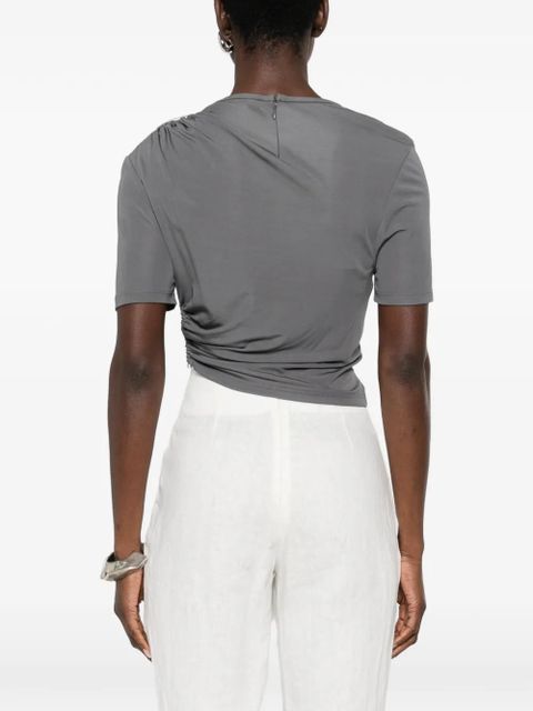 Christopher Esber draped top - Grey