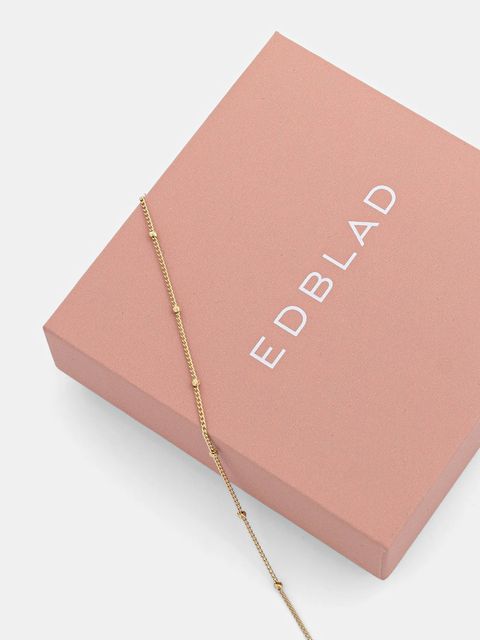 EDBLAD bransoletka pozłacana Beaded Chain damska 127962