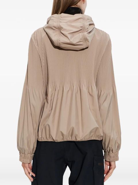 Moncler logo-patch jacket - Neutrals