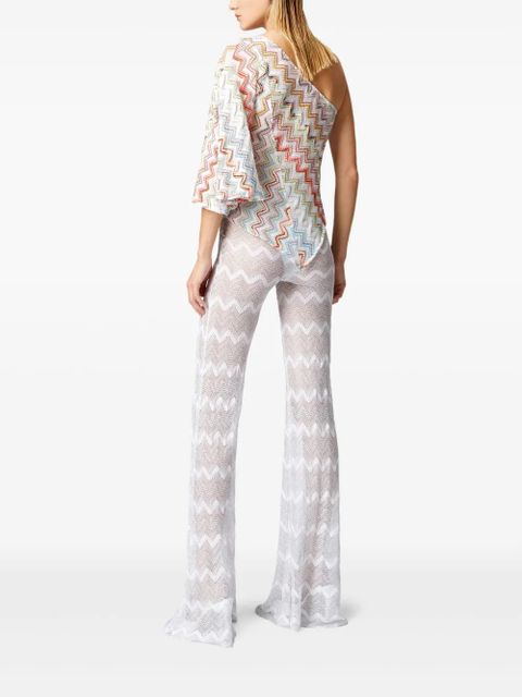 Missoni one-shoulder top - White