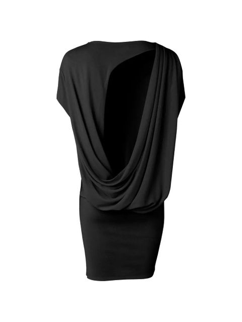 Jacquemus Mistral draped-back mini dress - Black - zdjęcie produktu nr 2