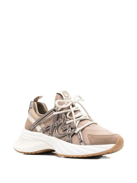 PINKO logo appliqué sneakers - Neutrals - zdjęcie produktu nr 2