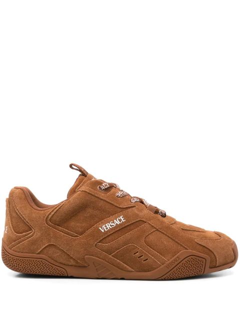 Versace suede sneakers - Brown - zdjęcie produktu nr 1