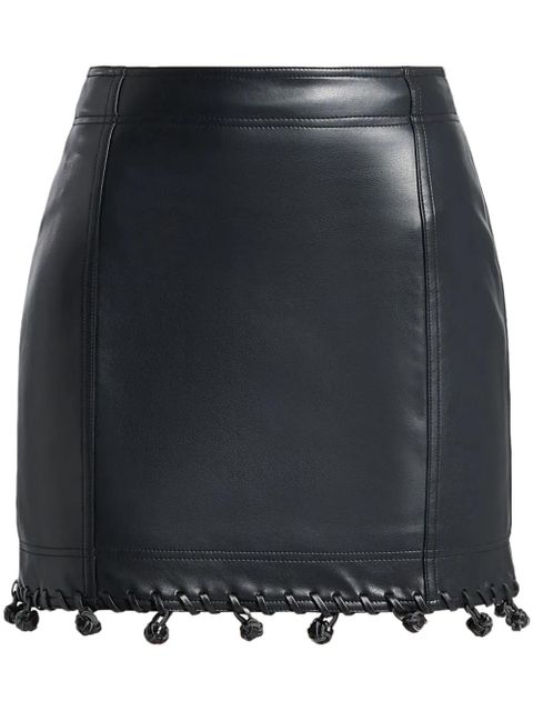 Aje knot-detail mini skirt - Black - zdjęcie produktu nr 1