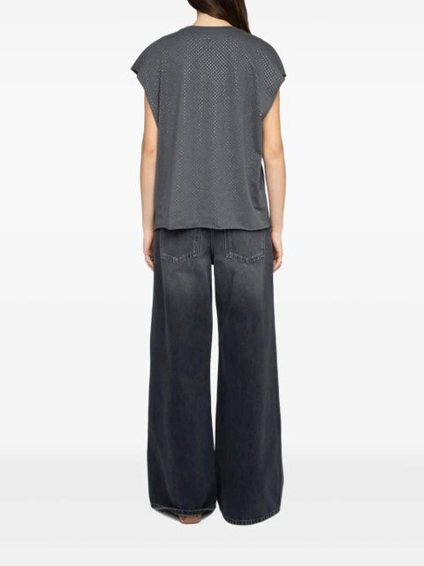 Zadig&Voltaire Cloe T-shirt - Grey - zdjęcie produktu nr 2