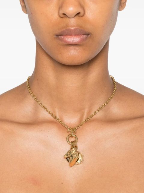 Chloé gold-tone charm necklace - zdjęcie produktu nr 2