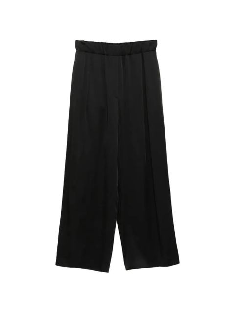 Jil Sander satin trousers - Black - zdjęcie produktu nr 1