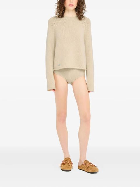 Alanui raglan-sleeve finest sweater - Neutrals - zdjęcie produktu nr 2