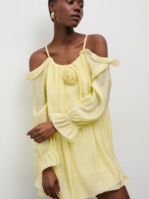 Answear.LAB sukienka letnia z lyocellem - zdjęcie produktu nr 1