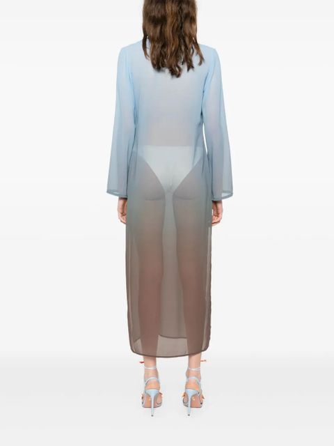 MC2 Saint Barth Agatha maxi dress - Blue