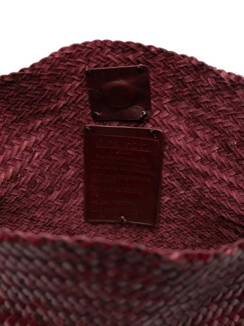 DRAGON DIFFUSION woven leather shoulder bag - Red - zdjęcie produktu nr 2