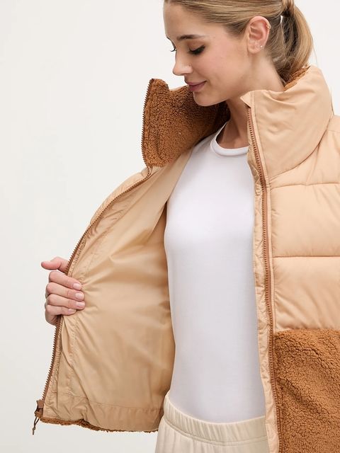 Columbia kurtka Leadbetter Point kolor brązowy zimowa 2085602